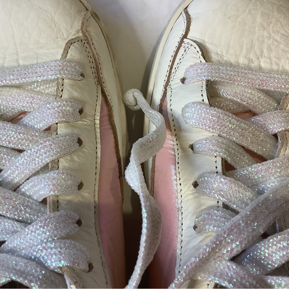 P448 Mix Media sneaker. Worn once. - Picture 5 of 8